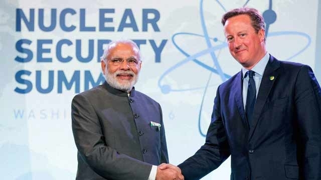 Cameron calls PM Modi assures him of UK's 'firm support&#039 to India's NSG bid