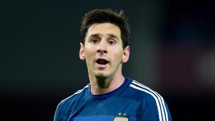 Lionel Messi set an Argentina record