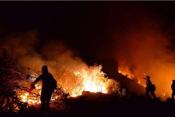 Sherpa fire grows to nearly 6000 acres; sundowner winds, high temps expected