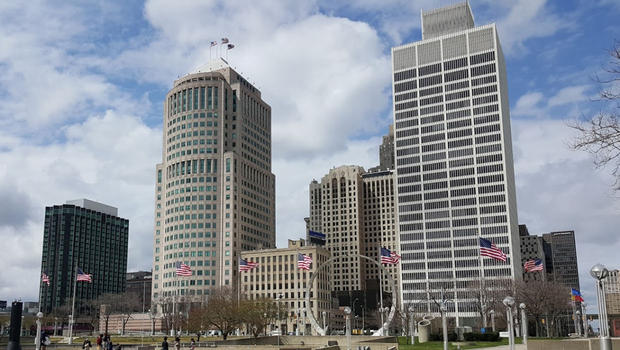 Detroit's Coleman A. Young Municipal Center         
                                     Google Maps