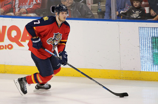 Dmitry Kulikov with the Florida Panthers during the 2015-2016 season