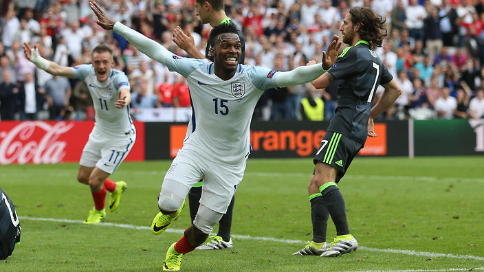 England striker Daniel Sturridge            
    
              
     
     
           Show Grid