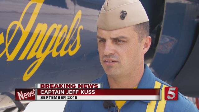 Police to escort body of Blue Angels pilot