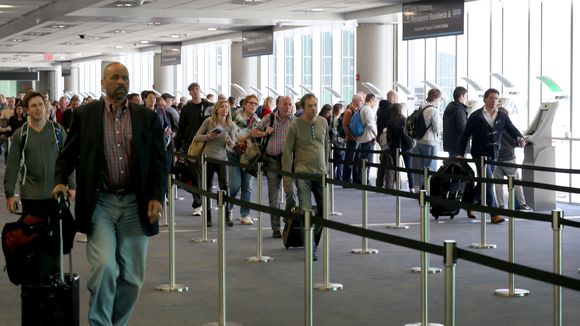 Despite the raucous U.S. presidential election data suggests people are not flocking to the airports to move to Canada