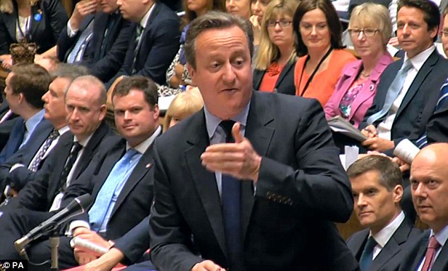 David Cameron faced a barrage of Eurosceptic questions in the Commons TV as he was pilloried by members of his own party for trying to preserve Britain's EU membership