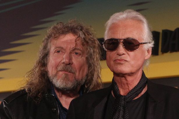 Getty

Robert Plant and Jimmy Page