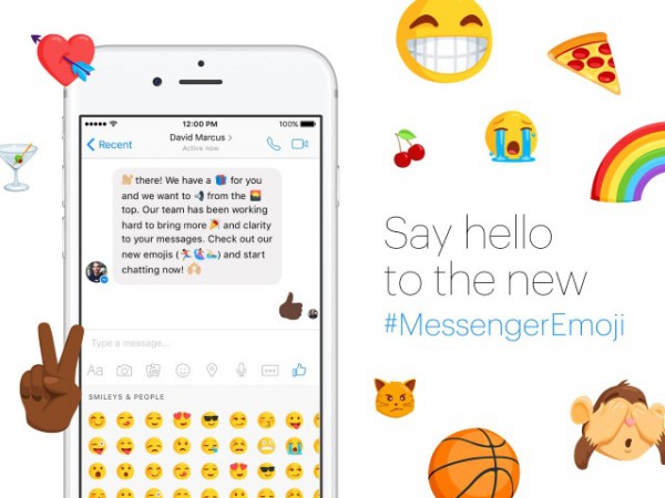 Diverse emoji are coming to Facebook Messenger, including females professionals and redheads