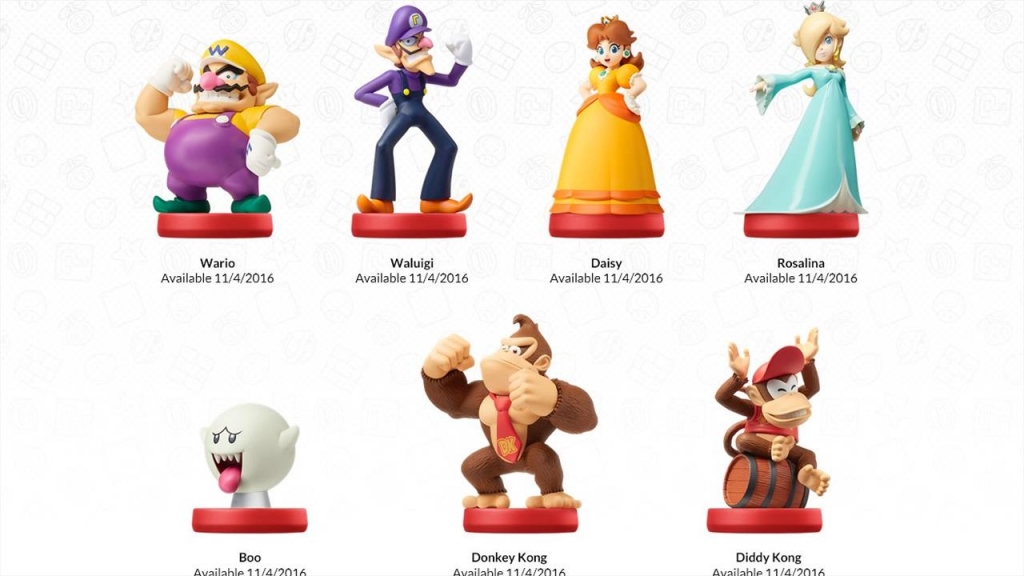 New Line of Super Mario Amiibo Features Waluigi and Boo