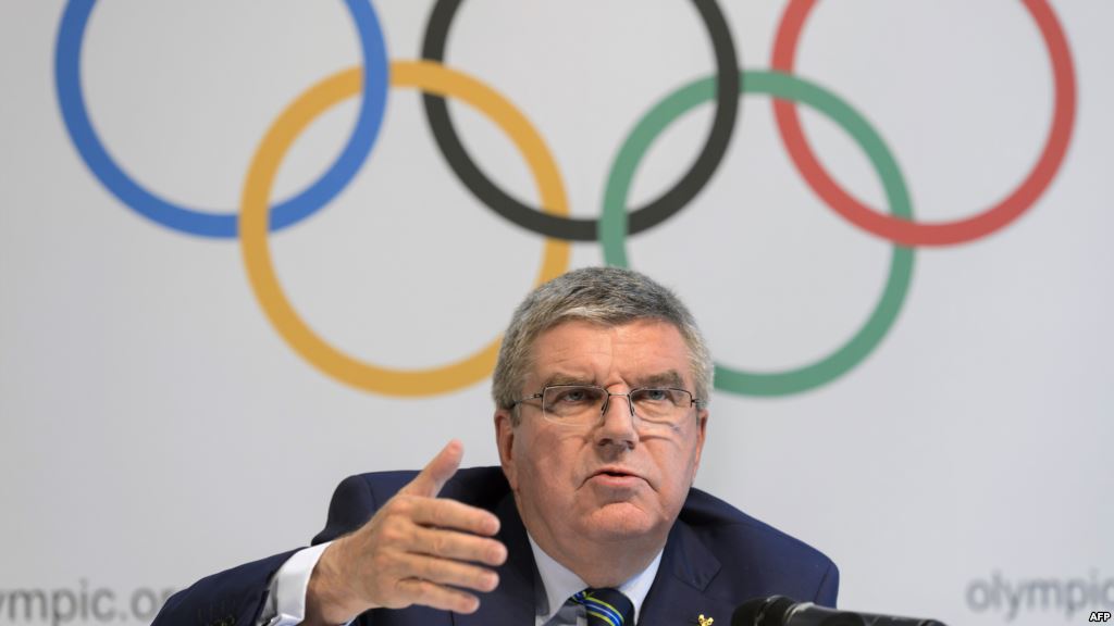 International Olympic Committee President Thomas Bach said on June 21 that there were'serious doubts about the presumption of innocence for Russian and Kenyan athletes accused of using illegal performance-enhancing drugs