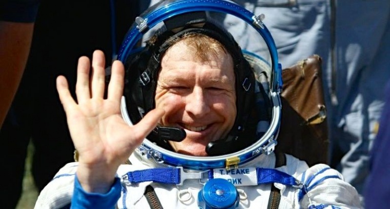 British astronaut Tim Peake