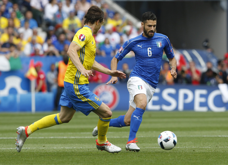 Italy Euro 2016 European Championships Antonio Candreva E