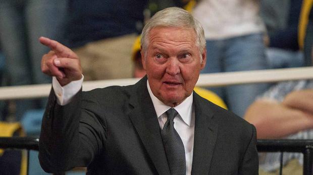 Jerry West says Le Bron James haters can go'thatta way.
                    USATSI