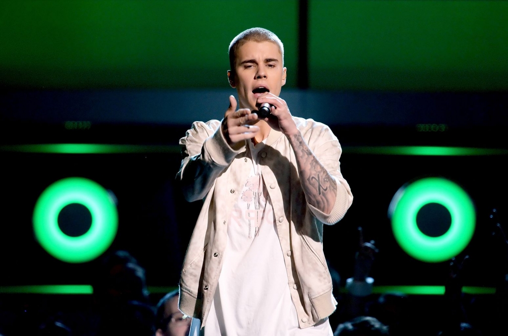 Watch Justin Bieber Take Massive Fall Off Stage During Concert