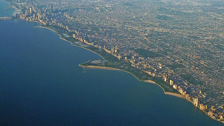 Lake Michigan supplies drinking water to millions of people in communities bordering the lake including Chicago