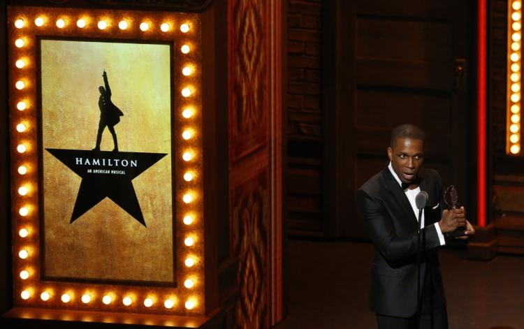 Leslie Odom Jr. was one of four black actors to sweep the major musical acting catergories