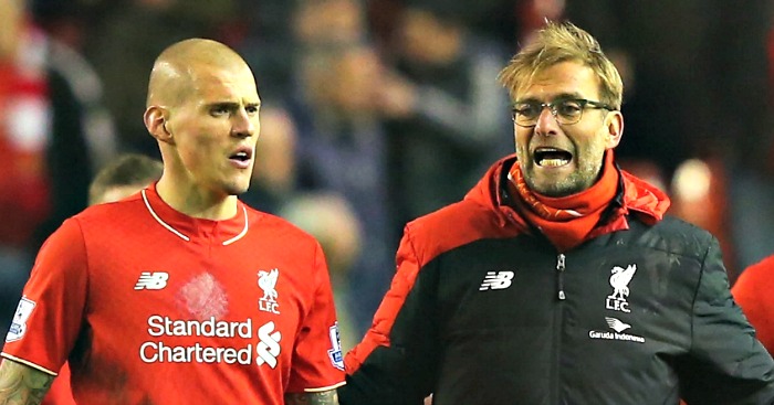 Martin Skrtel Jurgen Klopp Football365