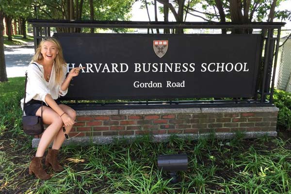 Banned Sharapova enrolls in Harvard B-School