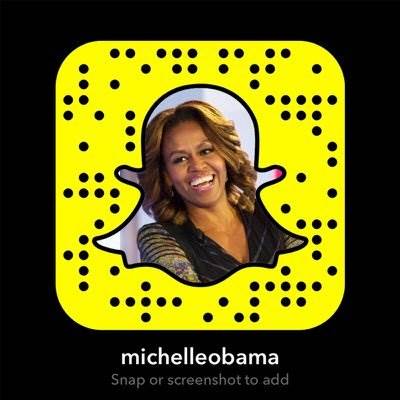 Michelle Obama's Snapchat Avatar The White House Office of the First Lady