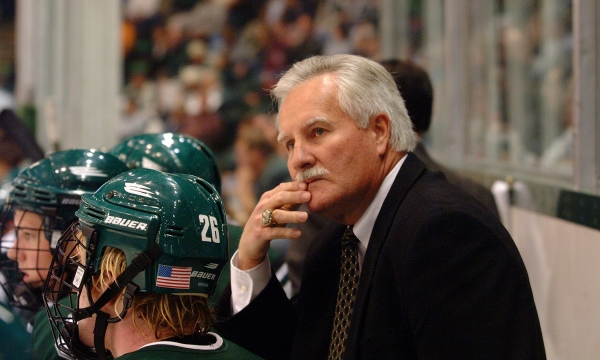 Ron Mason coached the Spartans to a national championship in 1986