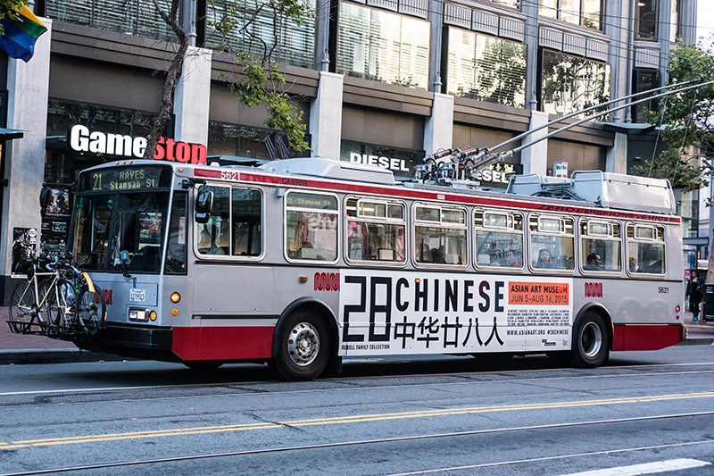 Muni Bus on Market Street