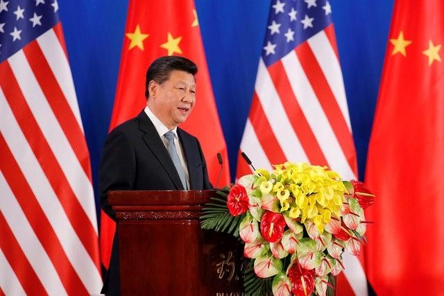 President Xi Jinping speaks during the 8th round of U.S.-China Strategic and Economic Dialogues in Beijing