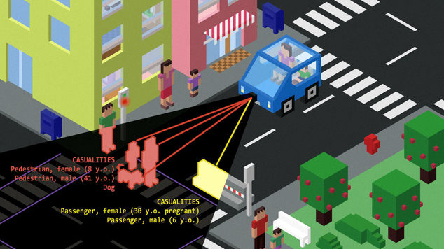 Researchers have highlighted the ethical dilemma posed by driverless cars