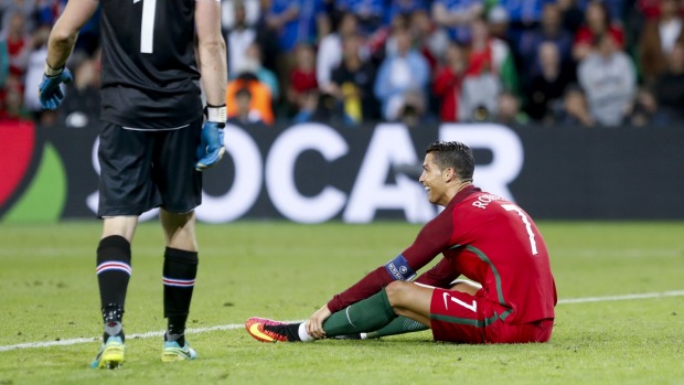 Ronaldo's sportsmanship has again been questioned