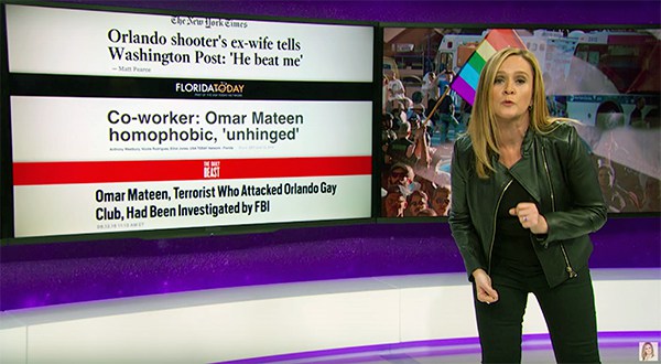 Samantha Bee Rips GOPs Orlando Shooting Response: Yes, I Do Want to Take Your Guns Away!