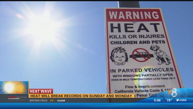 San Diego heat wave to send temperatures soaring