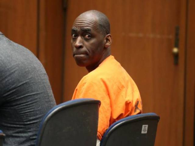 Actor Michael Jace appears at his sentencing hearing at Clara Shortridge Foltz Criminal Justice Center in Los Angeles California