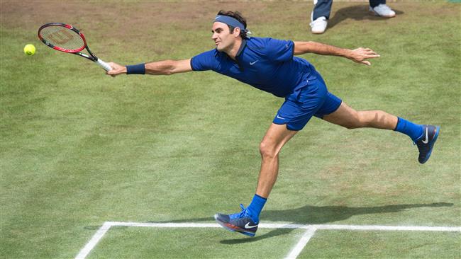 Switzerland's Federer. AFP