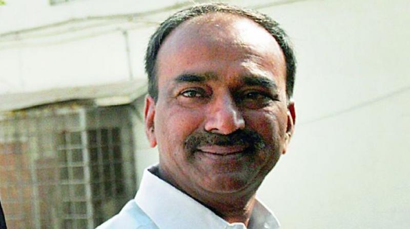 Telangana Finance minister Etela Rajender