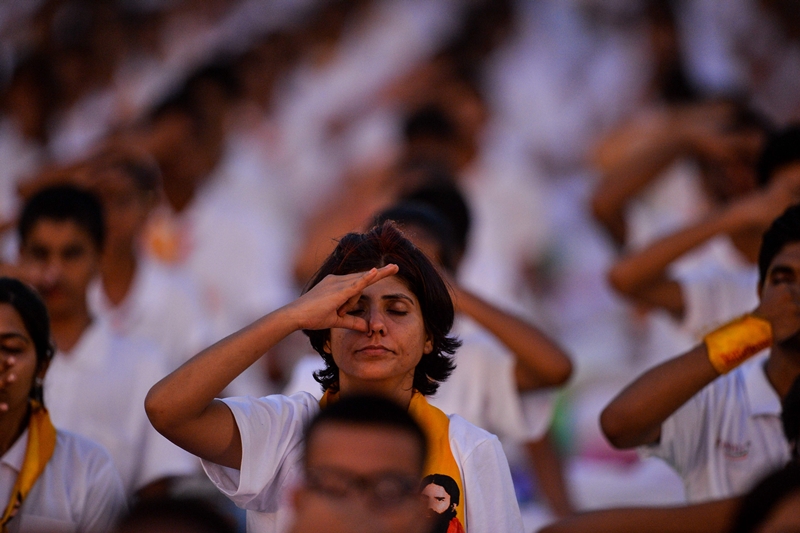 INDIA-LIFESTYLE-YOGA