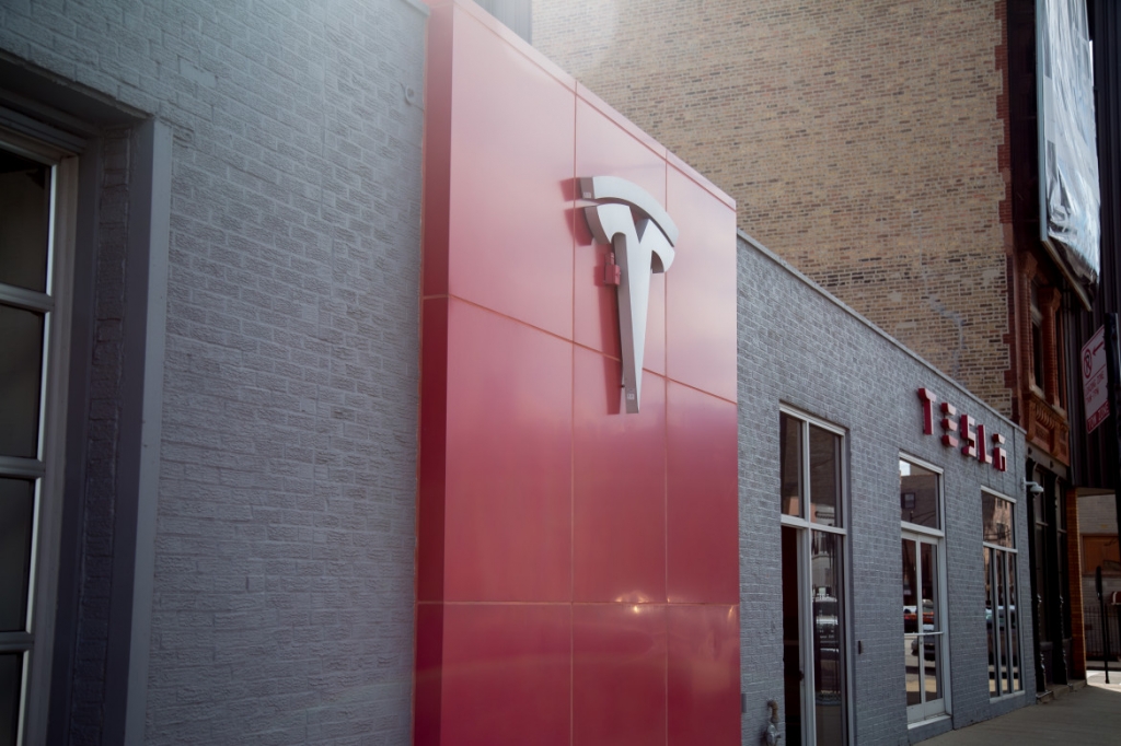 Tesla Storefront