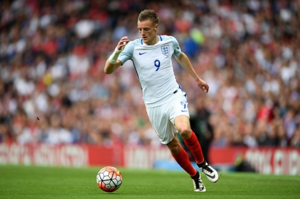 England and Leicester City striker Jamie Vardy