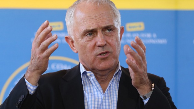 Prime Minister Malcolm Turnbull has dispensed with the protocol of not commenting on'on water matters and says there