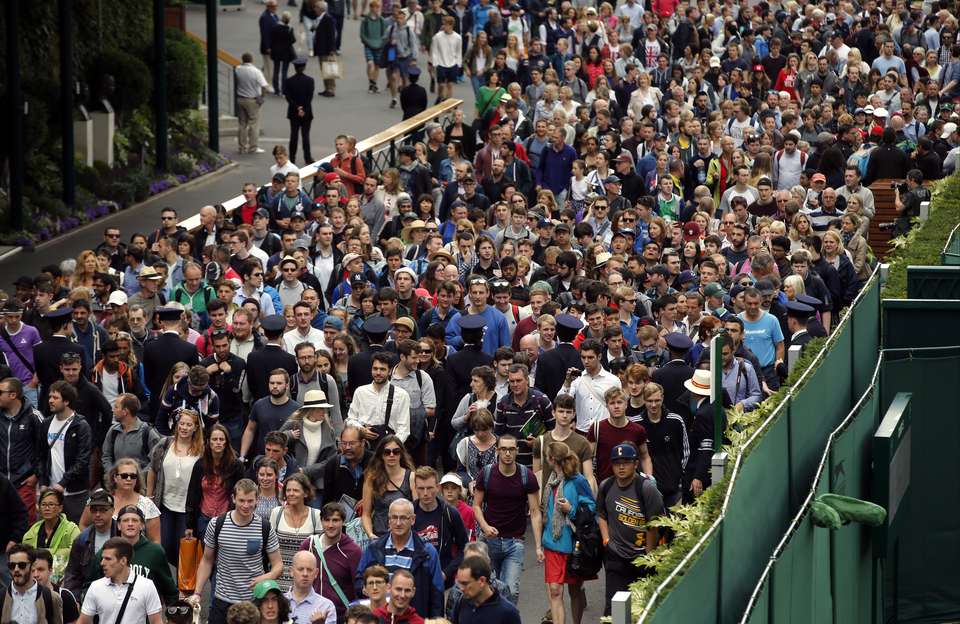 The Latest Djokovic on Centre Court first at Wimbledon