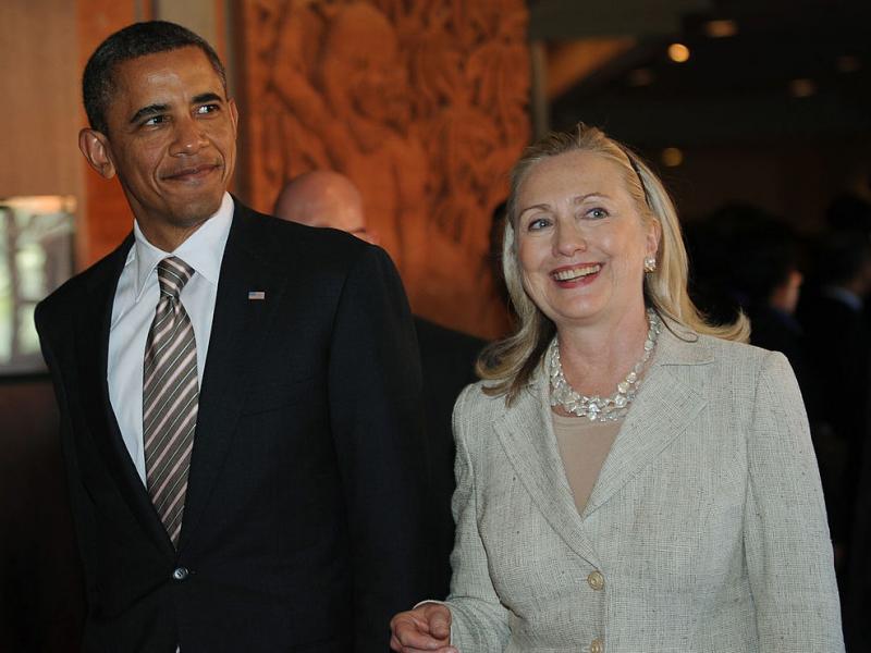 President Obama seen in 2011 endorsed Hillary Clinton for president on Thursday