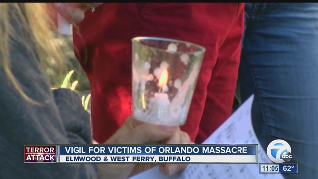 Vigil held for victims of Orlando massacre in Buffalo                      WKBW