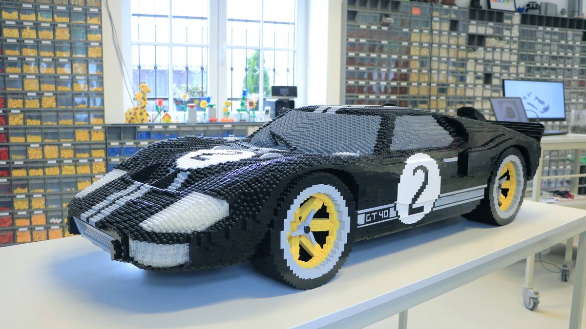 Ford shows off Lego GT and GT40 at Le Mans