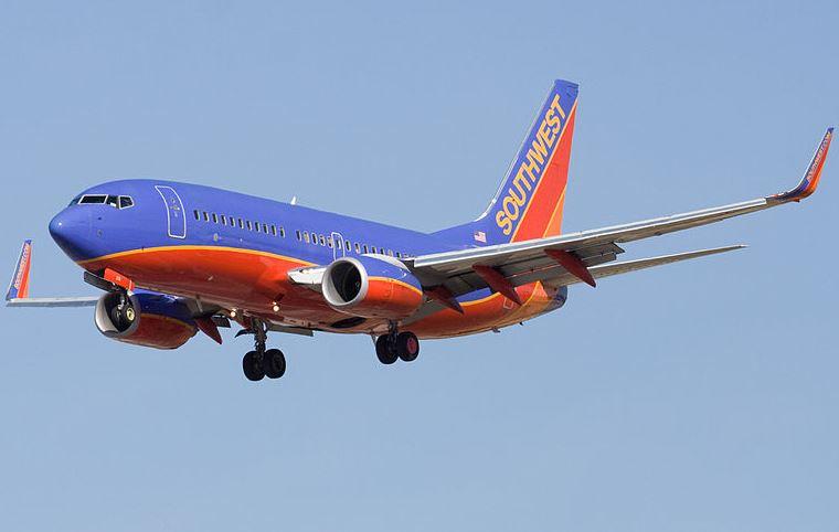 A Southwest Airlines plane