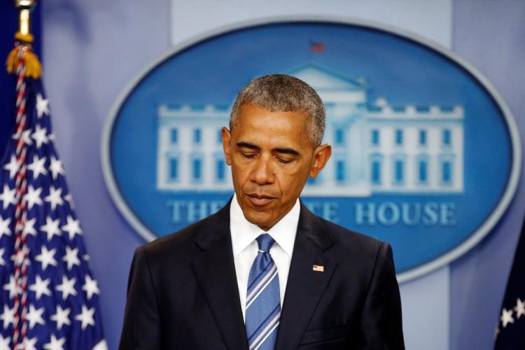 A disappointed President Obama addresses the nation Thursday