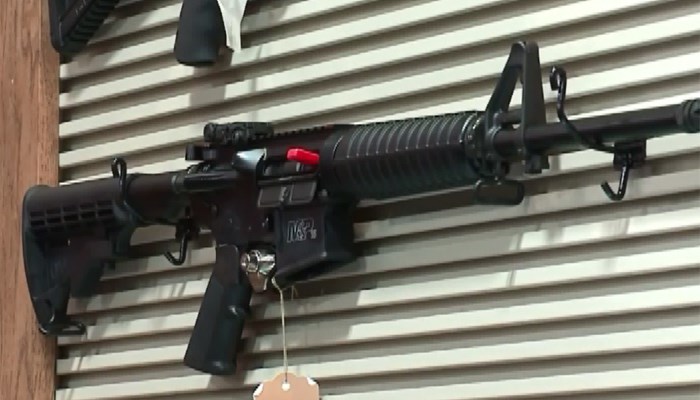 A gun store in Illinois raffles off an assault rapple to support the victims of the Orlando shooting