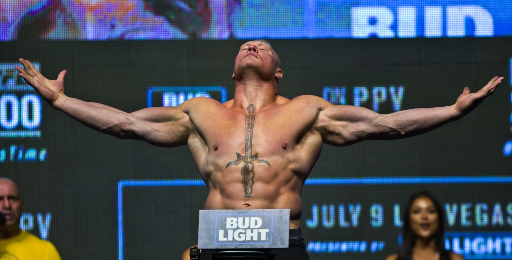 Big man big bucks Brock Lesnar earned a huge payday at UFC 200