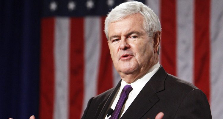 Newt Gingrich speaks during an American Solutions rally Thursday Oct. 21 2010 in Las Vegas