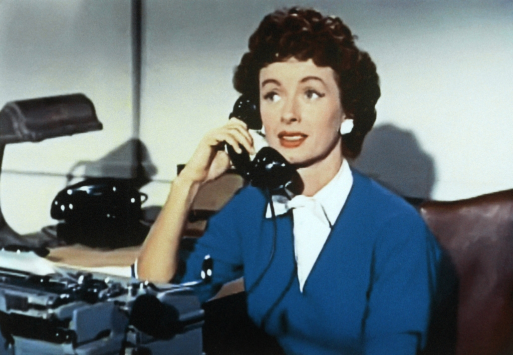 Actress Noel Neill as'Lois Lane in'The Adventures of Superman