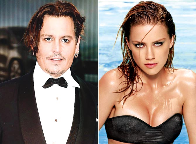 Johnny Depp and Amber Heard