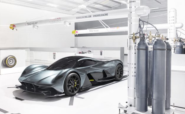 This is what happens in 2016 when Aston Martin and Red Bull come together to make a car