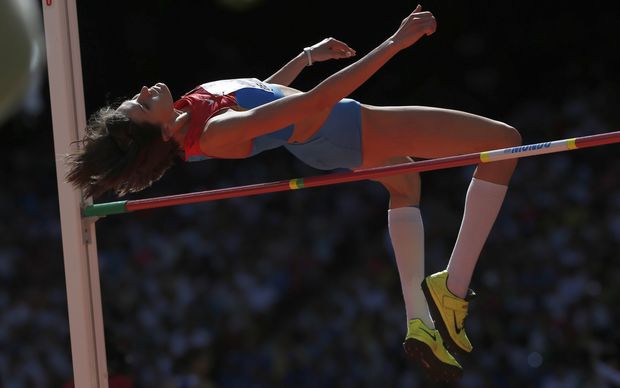 Russian high jumper Anna Chicherova won bronze in 2008 and gold in 2012 but failed a doping test this year after her 2008 samples were retested