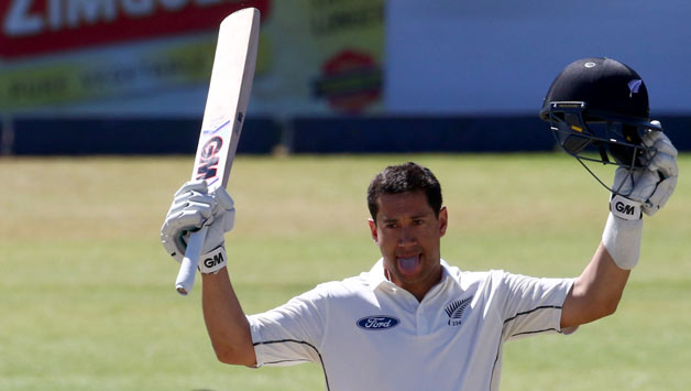 Ross Taylor scored his 14th Test ton